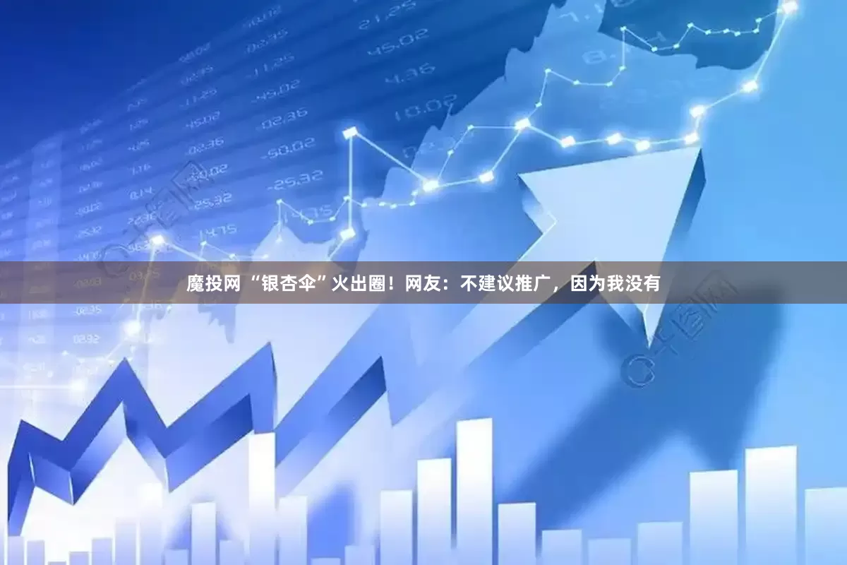 魔投网 “银杏伞”火出圈！网友：不建议推广，因为我没有